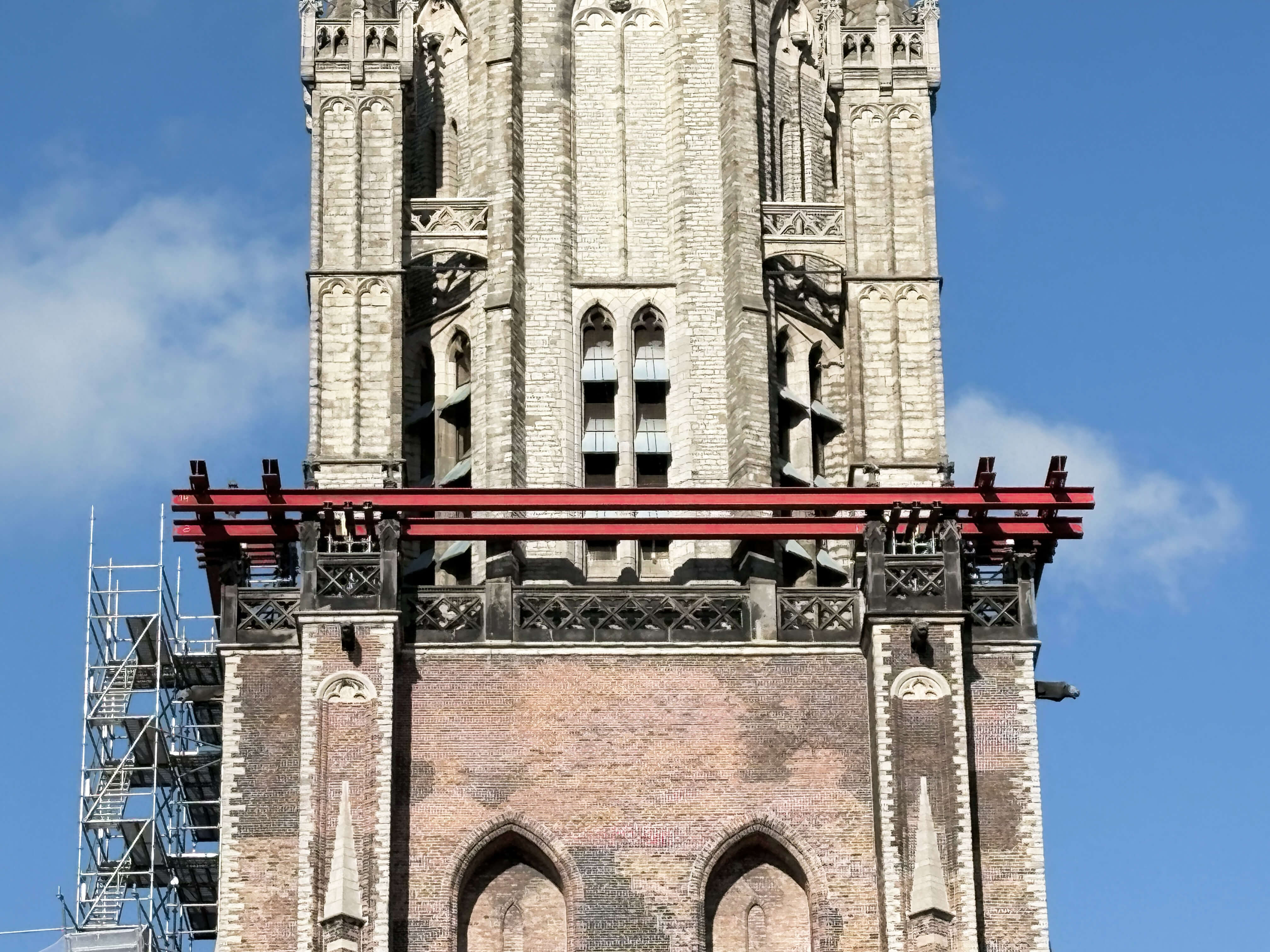 Staalconstructie Nieuwe Kerk Delft